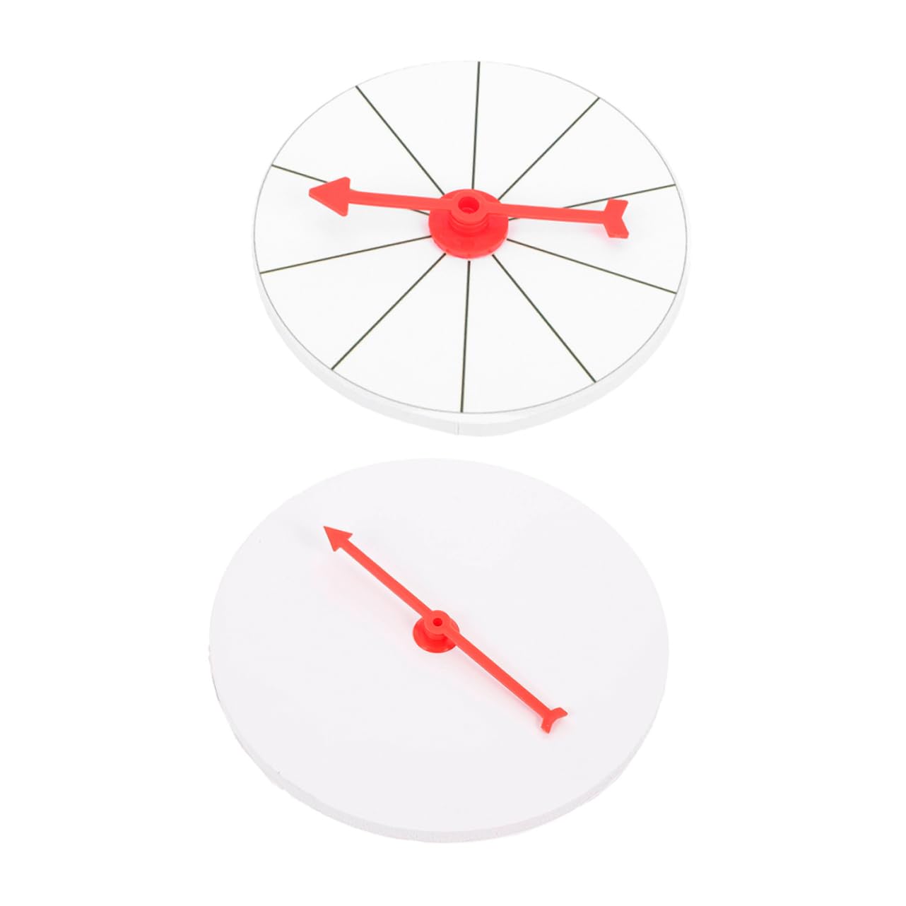 Sosoport 2Pcs Game Turntable Wheel Lucky Prize Wheel for Party Activities Draw Game Table Carnival Game Accessory Fun Wheel for Events and Gatherings