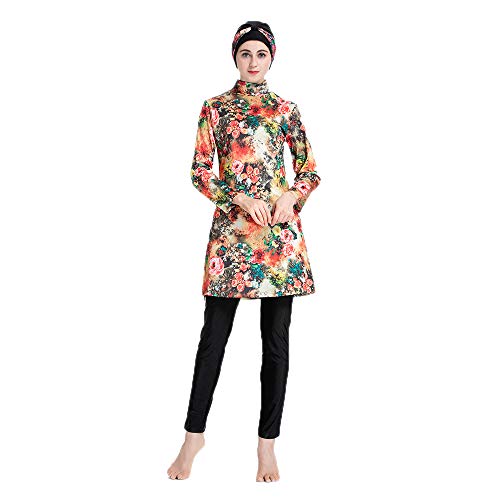 keepmore Modesto Musulmano Costumi da Bagno per Donne - Islamico Piena Copertura Burkini Medio Oriente Bathing Suit Beachwear