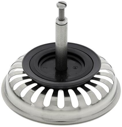 Blanco Colador Basket con Pines 8.2 cm Acero Inoxidable miniatura 6