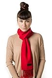 Mio Marino Winter Cashmere Feel Women Scarf, 100% Cotton Fashion Scarves, In Elegant Gift Box