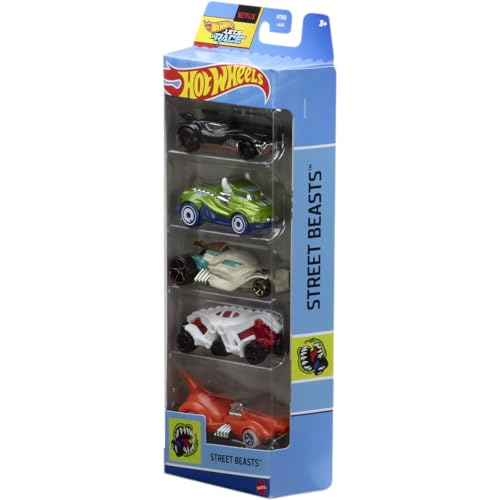 Hot Wheels Pack 5 Street Beasts 2025 miniatura 3