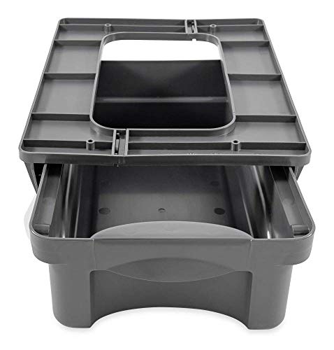Camco 43450 Pop-A-Drawer, RV Under Cabinet Drawer - The Perfect Solution for Additional Storage in Your RV - Mounting Brackets and Hardware Included