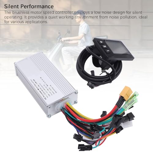 Controlador de Motor Sem Escova 36V 48V 60V 450W 500W, Controlador Sem Escova de Motor Com Painel de