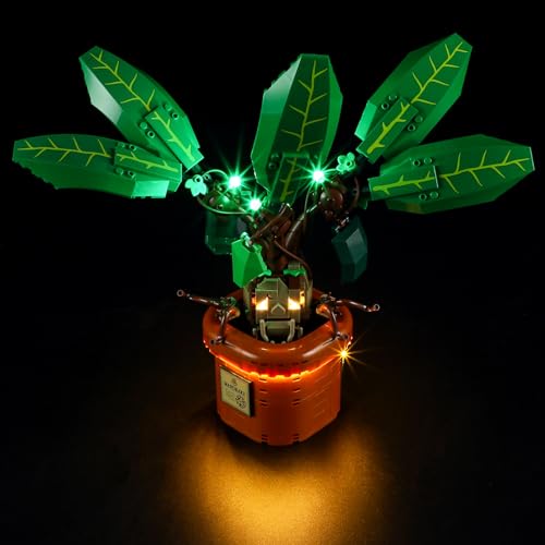 GEAMENT Kit de Luces LED Compatible con Lego Harry Potter Mandrágora (Mandrake) - Conjunto de luz por 76433 (Juego Modelo no Incluido)