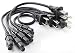 CablesOnline , 5-Pack 1ft 2-Prong Figure-8 Replacement Non-Polarized Computer Power Cord Cable, PC-10701-5