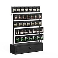 ORLESS Jewelry Display for Vendors, Earring Display Stand for Selling, Necklace Display Stands Earring Cards for Selling Bracelets, Jewelry Towers