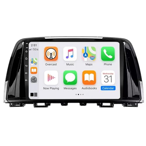 Pantalla táctil Mazda 6 contra salpicaderos antiguos con CarPlay y GPS