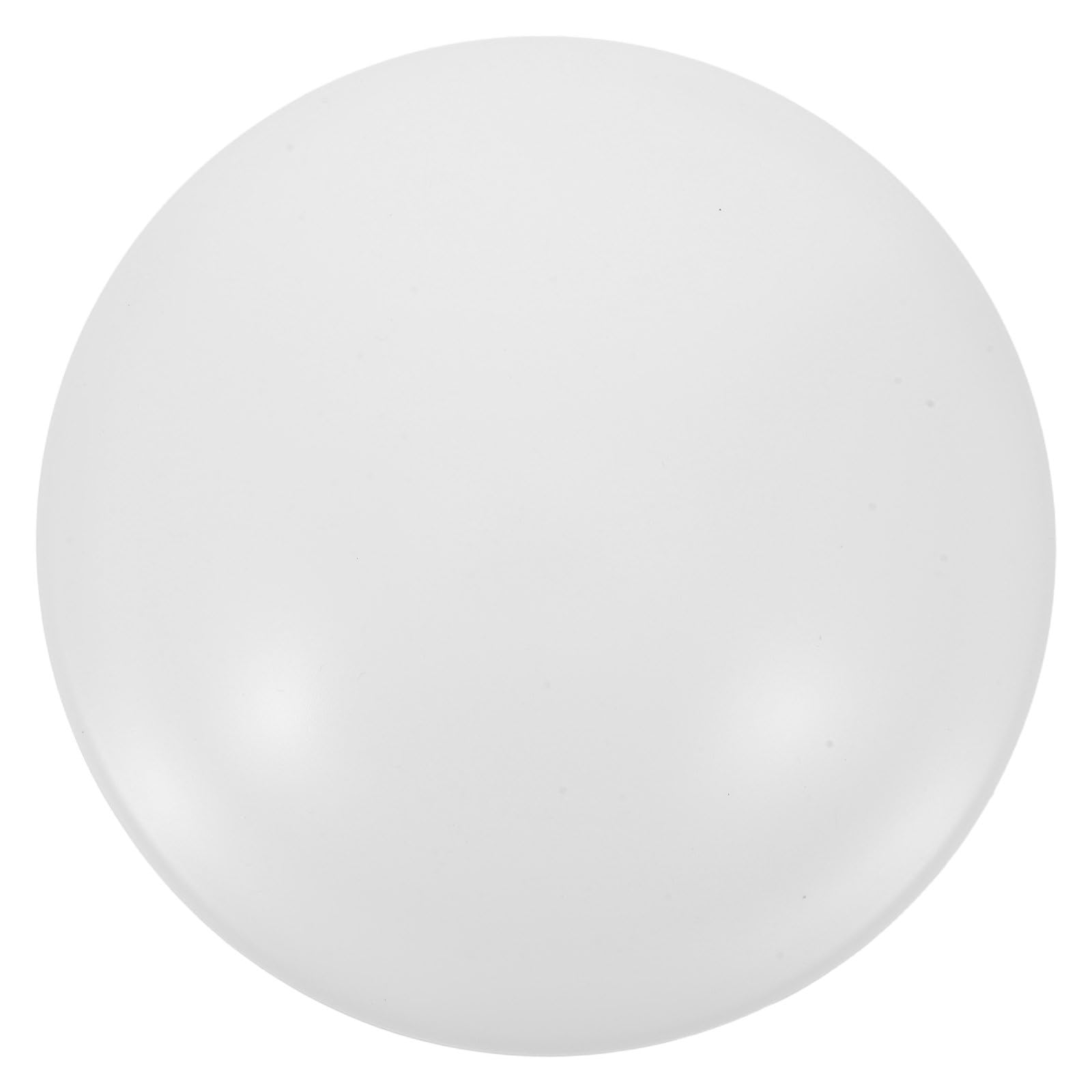 Pantalla de Lámpara Colgante Acrílica white de 18 CM Diámetro y 2 CM Alto Cubierta de Lámpara Tipo Hongo para Ventilador de Techo Repuesto para Iluminación de Dormitorio y Sala