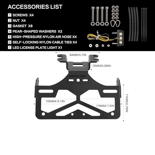 Smotrcc Fender Eliminator Kit