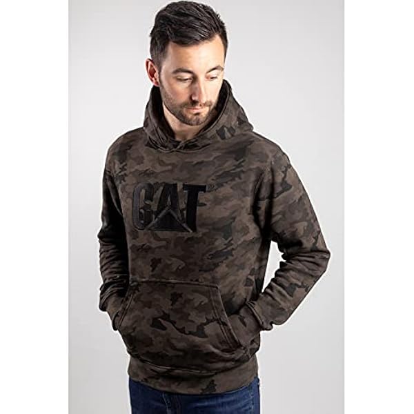 Caterpillar Trademark Hooded Sweatshirt Sudadera con Capucha para Hombre