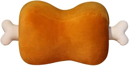 Meat with Bones, Manga Meat, Mochi, Bone, Mammoth Meat, Cushion, Stuffed Toy, Fun, Events, Parties, Halloween, Christmas, 16.5 x 8.7 x 7.1 inches (42 x 22 x 18 cm)