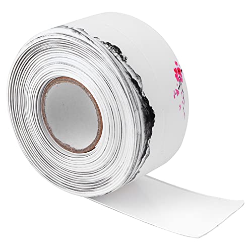 Garosa Self Adhesive Caulk Tape, 1.5in x 12.5ft White