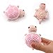 caiyjhao Fun Crochet Turtle Mini Crochet Art is Suitable for Rooms, Home Decoration, Car Decoration, Birthday Gifts, Graduation Gifts, New Year Thanksgiving (Pink)