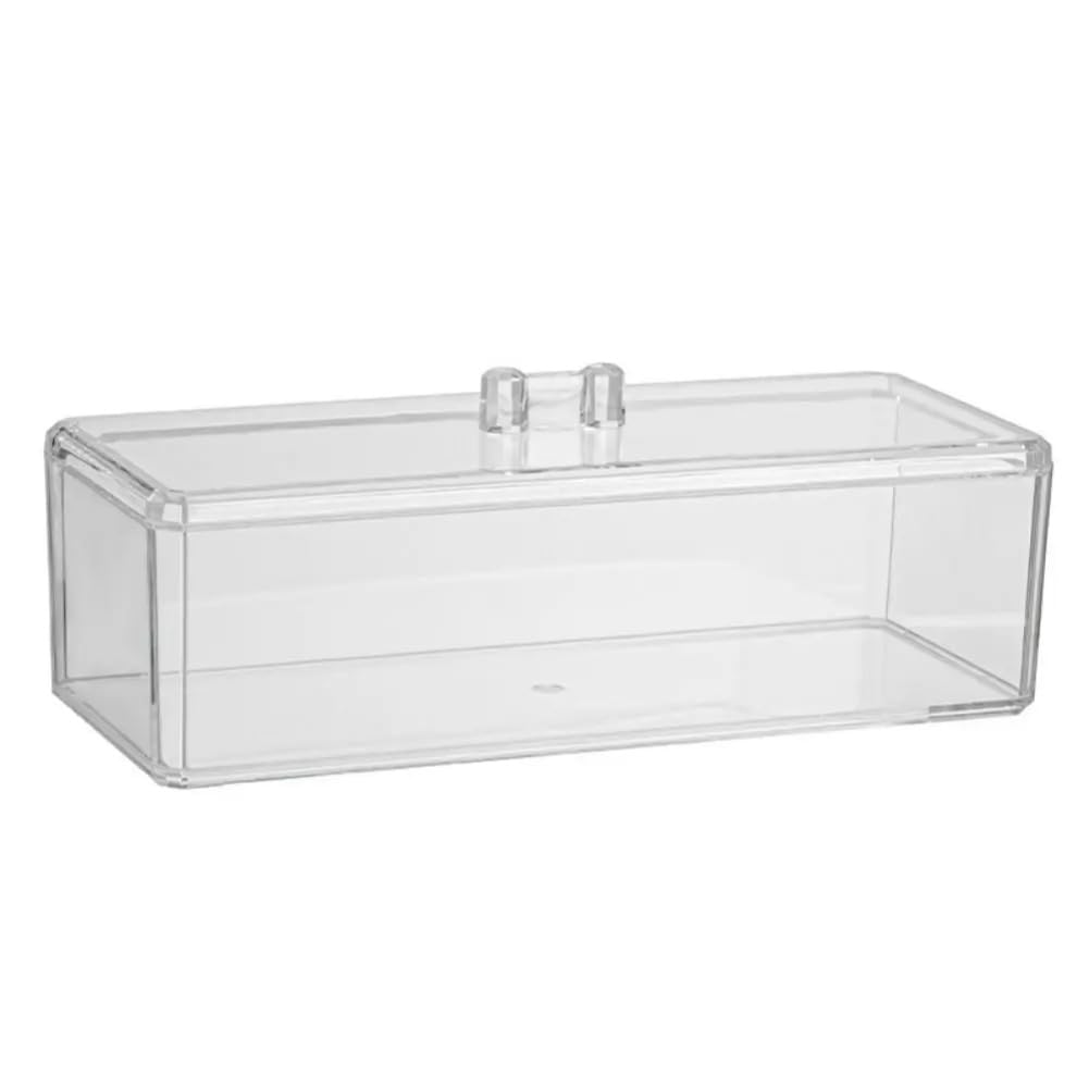 NLIEOPDA Acrylic Tea Bag Organizer - 22cm Transparent Kitchen Storage Box for Pantry (style 3)