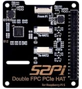 GeeekPi P33 M.2 NVMe PoE+ Hat Per Raspberry Pi 5 – Include Active Cooler Ufficiale, Supporta SSD 2230/2242/2260/2280 E Alimentazione PoE Fino A 25W