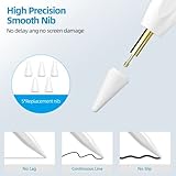 TQQ Pencil for iPad (2018-2025), Pixel-Perfect Precision, Tilt Sensitivity & 2X Faster Charge, Compatible Apple iPad 11/10/9/8/7/6th Gen, Pro 12.9/11/13 Inch M4, Air 3/4/5/M2/M3, Mini 5/6 - Image 7