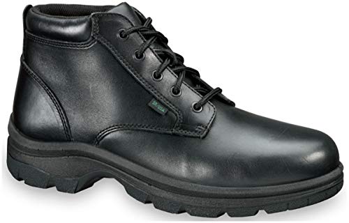 Thorogood Soft Streets Chukka Boots For Women - Premium Black Leather With Comfort Insole And Slip-Resistant Outsole; Berry Compliant And Postal Certified, Black - 7.5 M Us #TOP25