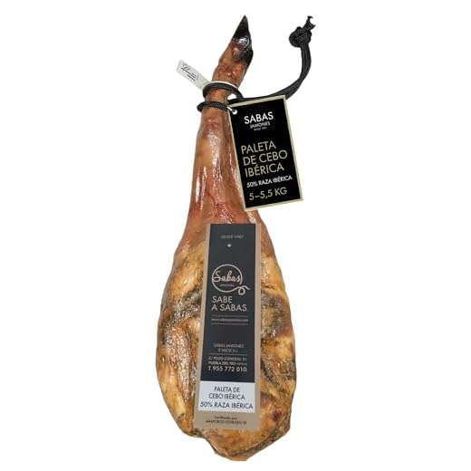 PALETA DE CEBO IBÉRICA 50% RAZA IBÉRICA de 5 kg aproximado Entrega en 24a 48 horas