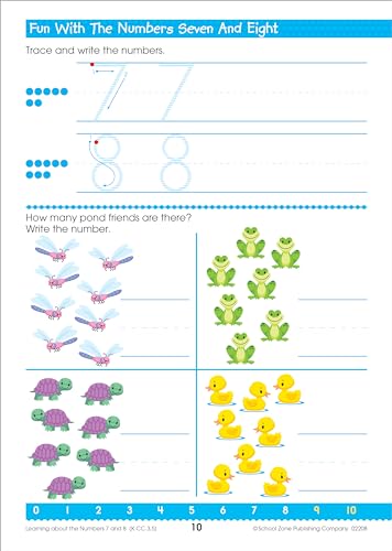 School Zone 02208 Math Readiness Workbook thumb #2