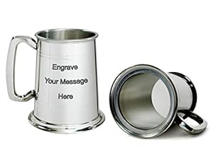 Wentworth Pewter B238ENG Zinnkrug mit Gravur