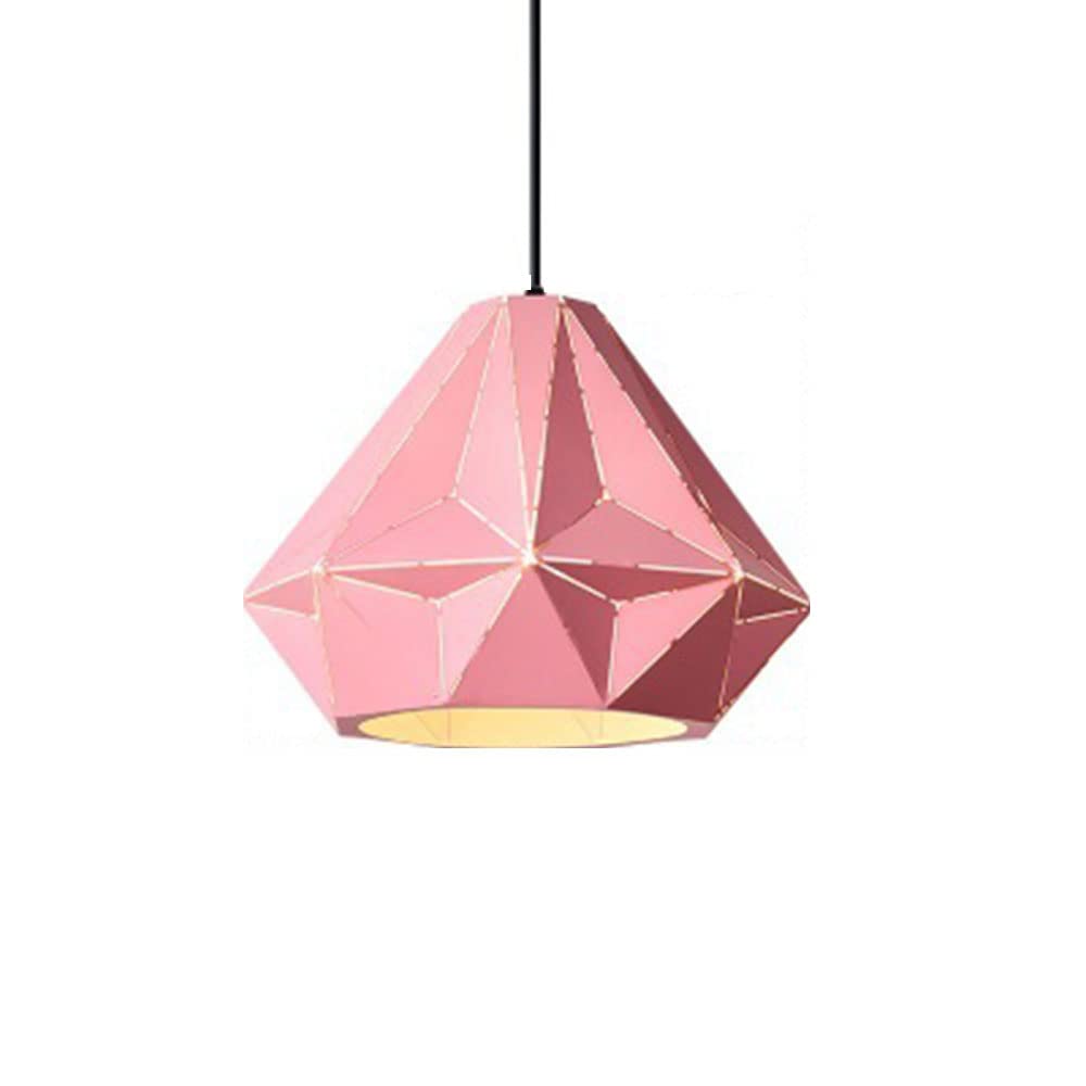 Lustre suspension E27 résistant en métal pour remplacer un plafonnier obsolète de salle à manger