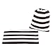 JLIKA Stretchy Infant Canopy Baby Car Seat Covers and Nursing Cover Best Gift Maternity Apron Infinity Scarf Stripes Print Summer girl boy 360 coverage fits all newborn carseats Chocolate White Stripe