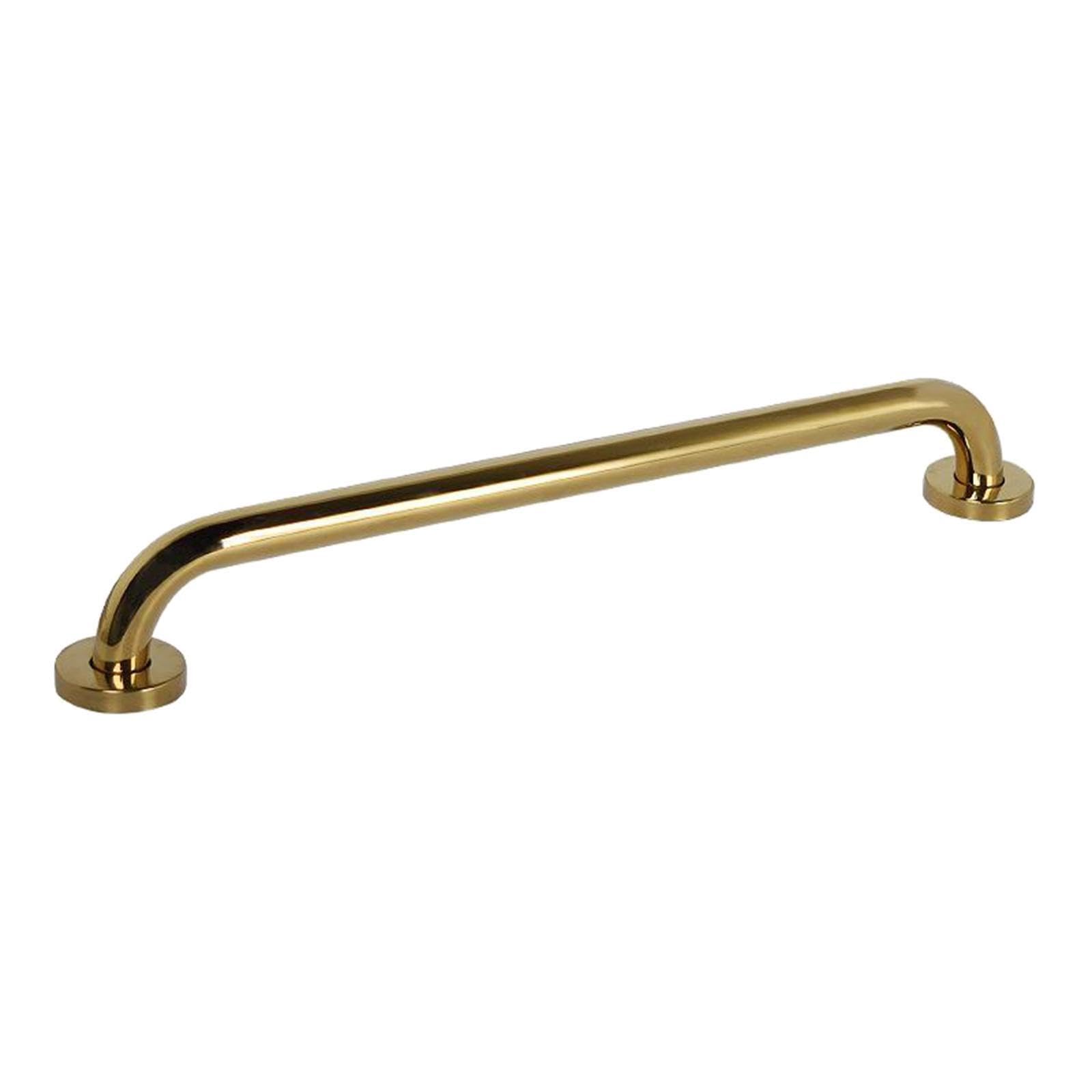 Zambuph Elderly Child Handles Bathroom System Offers Reliable Handrails For Safe Tub Access Providing Simple And Elegant Bathroom Handrail With Gold Plated, Golden, 30cm