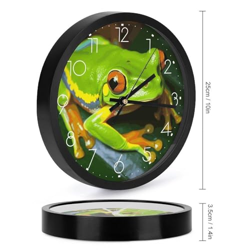 Horloge murale quartz décorative au design blanc épuré