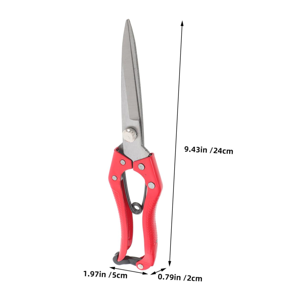 VANZACK 2piezas Tijeras Manuales Para Shearing De Lana De Oveja Cortador De Pelo Para Ganado Diseño Ergonómico De Acero Al Carbono Herramienta De Jardinería Agrícola