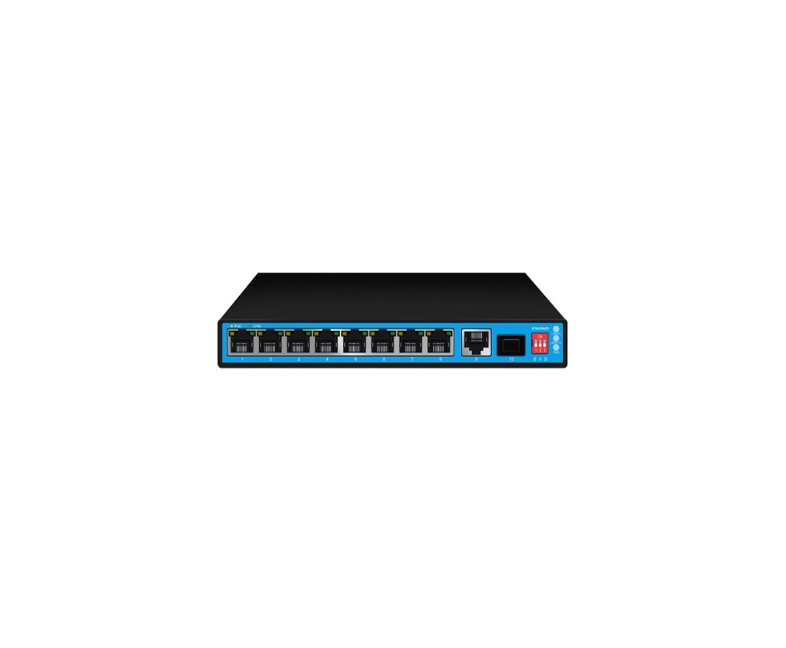 Commutateur POE Gigabit pour connecter vos caméras de surveillance à la maison
