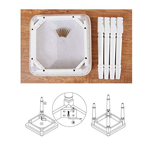 Taburete nórdico de tocador para crear un rincón de maquillaje relajante en el dormitorio 7