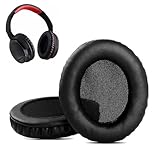 ACCOUTA イヤーパッドクッション Ausdom ANC7 ANC 7 ヘッドフォンイヤーパッド対応 柔らかいプロテインレザーとメモリーフォームの交換用