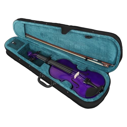 Violons en bois massif violet garantissant une résonance pure