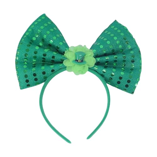 Leprechaun Irish Shamrock Headwear Headband Bowknot Photo Propus Party Cosplay Costumes�_���X�p�[�e�B�[�t�F�X�e�B�o���R�X�`���[���w�A�o���h