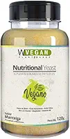 WVegan Levedura Nutricional em Flocos, Sabor Manteiga, 120g, Rico em Vitaminas B, Proteínas e Minerais, Vegano, Suplemento Alimentar