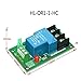 1-Way high Current Relay Module 30A, 5V, 12V and 24V Input, DIN Rail Mount Relay Module. PLC Industrial Control Module(Without PCB Carrier,Input 24V)