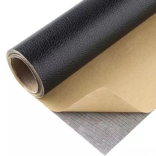 Image of QONETIC Self-Adhesive Leather Repair Patch 30x60cm, Waterproof and Durable for Sofa, Couch, Furniture, Car Seats, Handbags, Jackets Quick Fix Anti-Scratch Upholstery Tape (1, Multicolor)