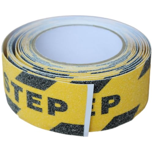 Image of Anti Slip Tape 2 Inch Wide, Waterproof Grip Adhesive Heavy Duty High Traction Friction for Indoor /Outdoor Steps (17 Ft /Watch).