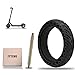 FYTENG Pneumatici Solidi Perfettamente Compatibili Con Scooter Elettrico Xiaomi M365/Pro, Ruote Piene Di Ricambio Da 8 1/2x2, Accessori Per Pneumatici M365, Design A Nido Dape, Antiscivolo (Nero-1PCS)