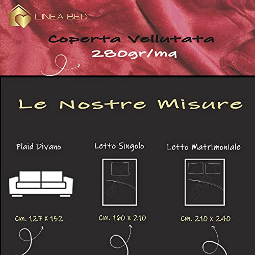 Home Tresor - Coperta Plaid Morbida | Coperta