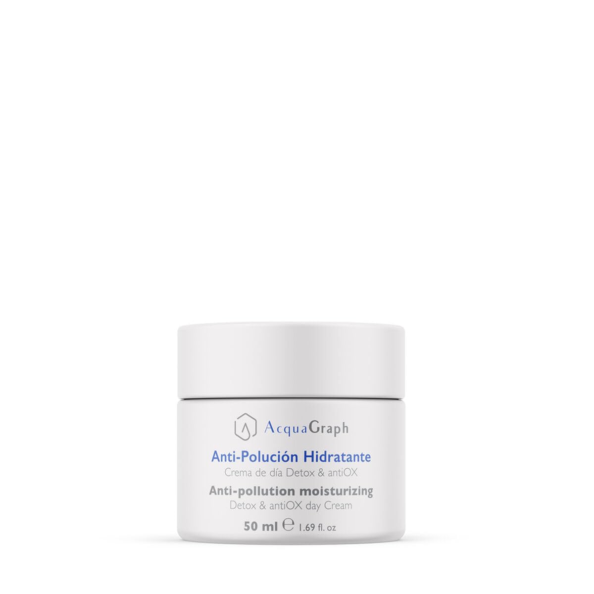 Crema de día Detox and antiOX con Ingredientes de origen natural, Crema hidratante facial mujer Antipolución, Reafirmante. Crema antiarrugas mujer apto para todo tipo de pieles. 50ml