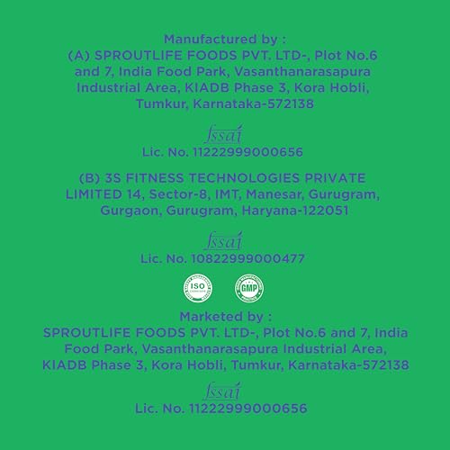 Image of Yogabar ProClean Plant Protein Powder - 25g Protein Per Serve - Chocolate Flavour with Monk Fruit Sweetener - Cleanest & Lightest Protein with Herbs for Easy Digestion - Ideal for Vegan Diet - No Added Preservatives, No Added Sugar (500g Pouch, 13 Servings)