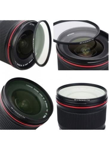 Image of JJC F-MCUV77 UV Protection Filter Digital Slim Multi-Coated Glass Filter 77mm