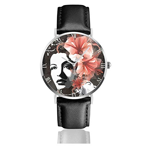 Billie Holiday Teens Niños Estudiantes Relojes de Regalo Reloj de Moda Ultrafino