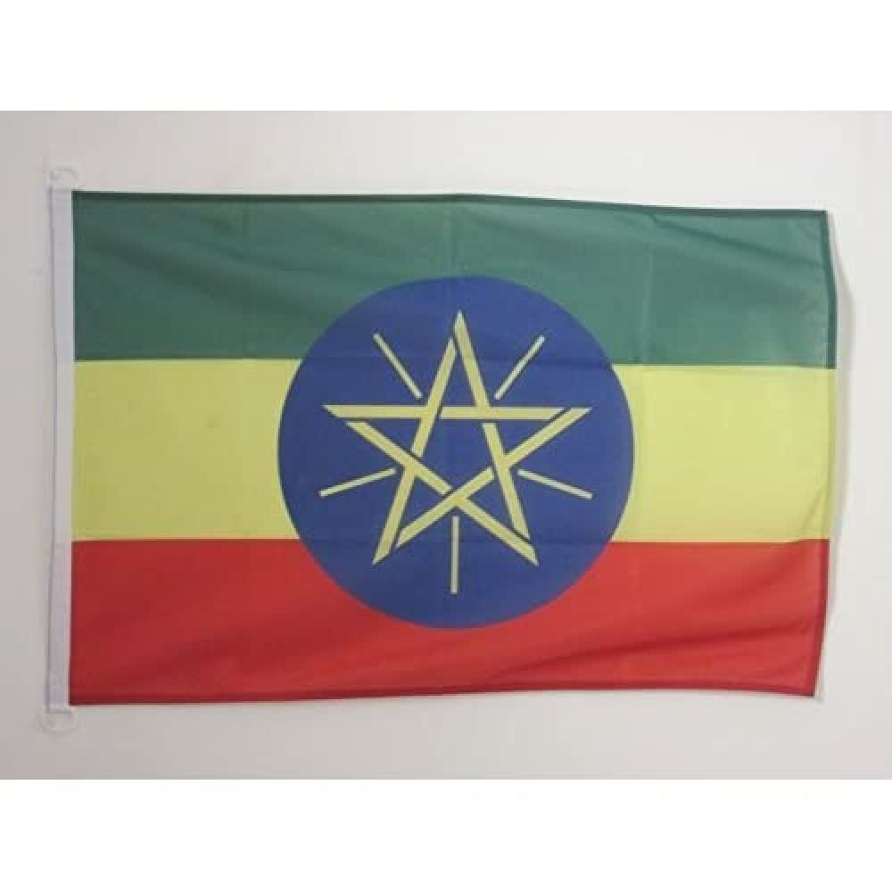 AZ FLAG Bandera Nautica de España Sin Armas 45x30 cm - Pabellón de Conveniencia Española Sin Escudo 30 x 45 Cm, Bandera de Barco con anillas — view 85
