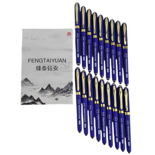 Stylo à bille gel bleu 1,0 mm pour prendre des notes au bureau et à l'école