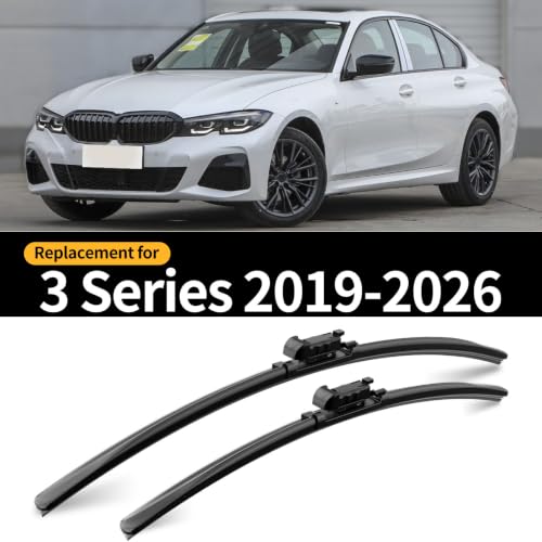 GARDIMU Front Windshield Wipers BMW 3 Series 330i 330e M340i 2019-2026 by GARDIMU - Used condition - Image 2