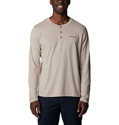 T-shirt Columbia Thistletown Hills Henley homme pour éviter la transpiration en été