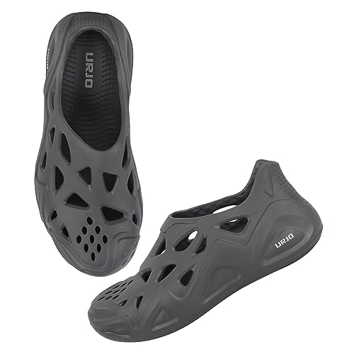 Image of URJO EZY Men's Clogs /Sandals with Adjustable Back Strap Ultra Soft & Flexibility Anti Skid Comfortable Waterproof Daily Mules Clogs /Sandals for Men
