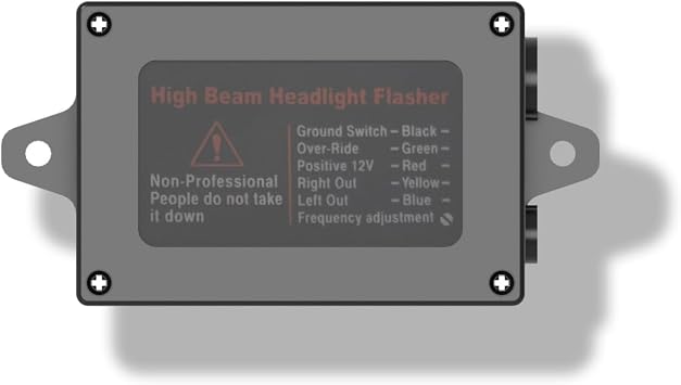 Ledqusa Wig wag Flash Strobe Controller Auto Car Flasher Module for LED Brake Light Tail Stop Light